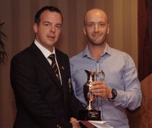 Shane Russell, winner of Captain's Prize 2016
